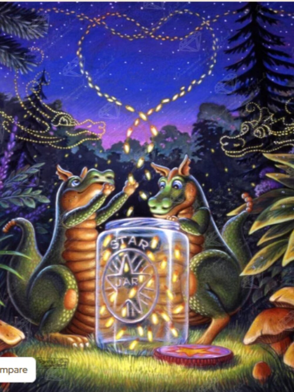 DAC | Flight of the Fireflies | Diamond Painting